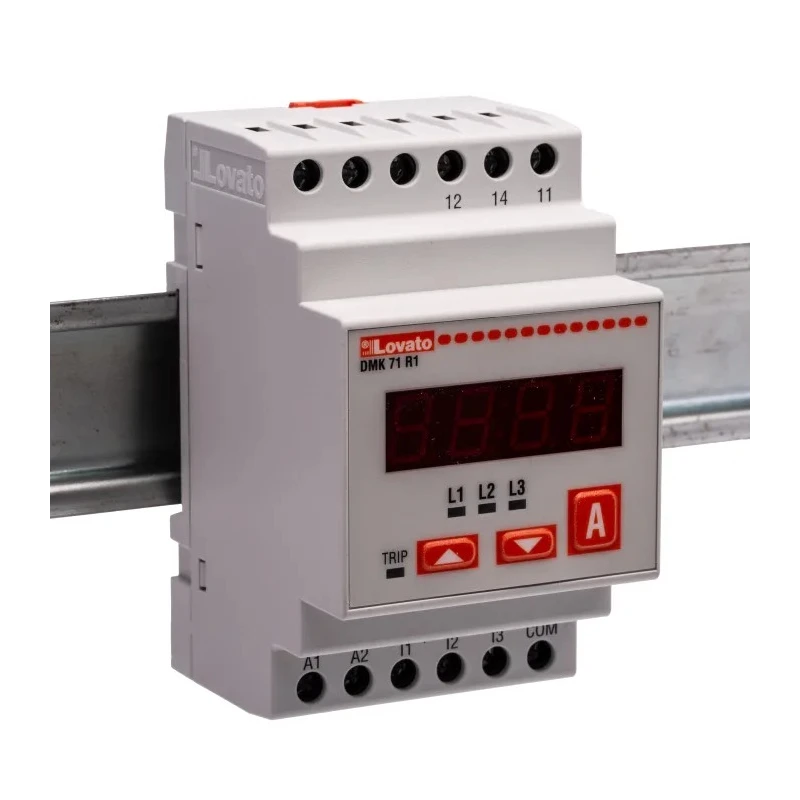 Lovato Electric Digital Ammeter AC 10000 A, ±0.5 % Accuracy DMK71R1