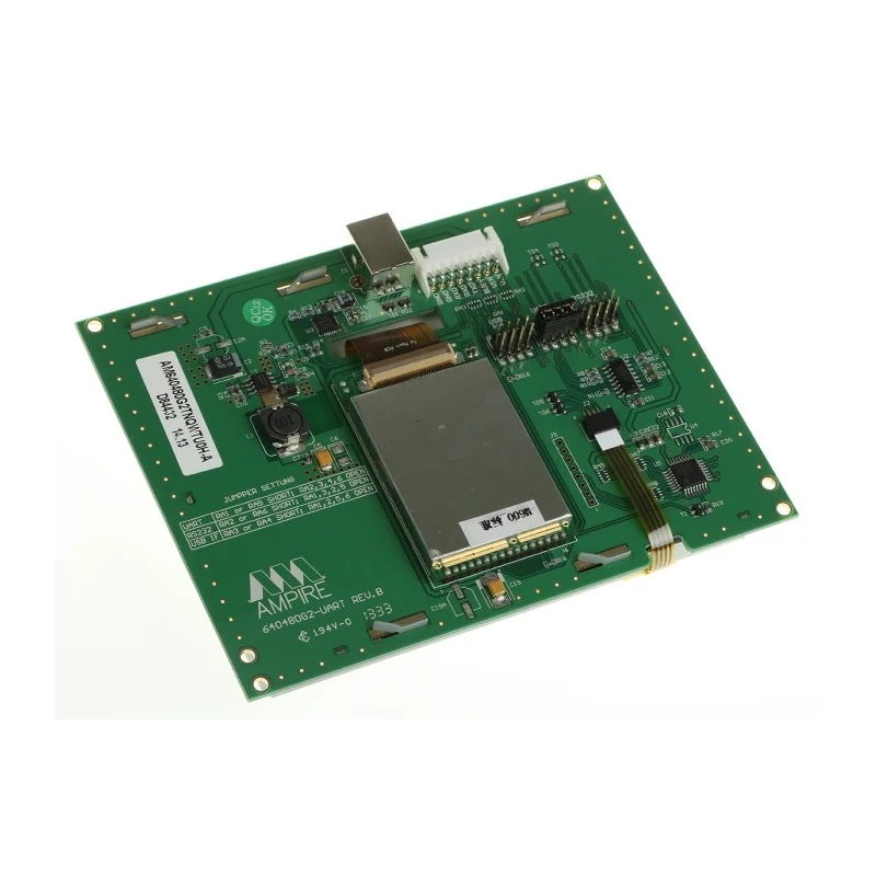 Ampire LCD Colour Display Touch Screen 5.7 in 640 x 480 pixel TFT LED Backlight Resistive AM640480G2TNQW-TU0H