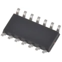 DiodesZetex 4 2-Input NAND Schmitt Trigger Input Logic Gate, 14-Pin SOIC, Surface Mount, 74HC00S14-13