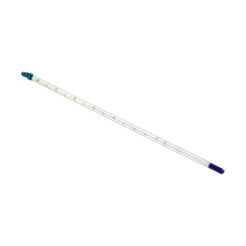 Brannan Immersion Glass Thermometer 50 °C Max, 305mm Length, ±0.5 Division Accuracy 44/800/8