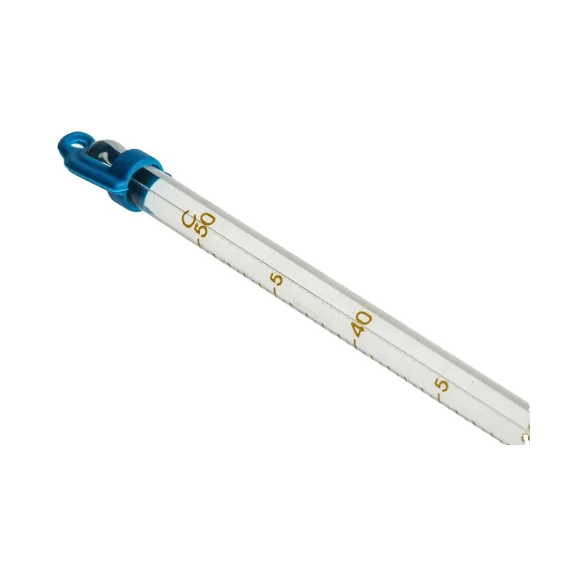 Brannan Immersion Glass Thermometer 50 °C Max, 305mm Length, ±0.5 Division Accuracy 44/800/8