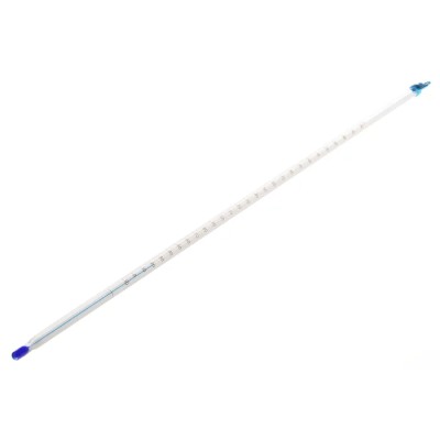 Brannan Immersion Glass Thermometer, 260 °C Maximum Temperature Measurement 405mm Length Model 44/804/8