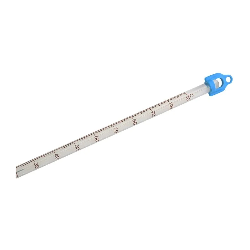 Brannan Immersion Glass Thermometer 110 °C Max 305mm Length Blue Kerosene Filling 44/802/9