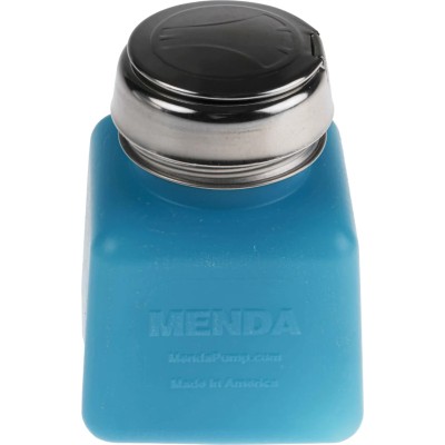 RS PRO Blue Pump Dispenser 120ml Static Dissipative HDPE Bottle One-Handed Operation 798-9329
