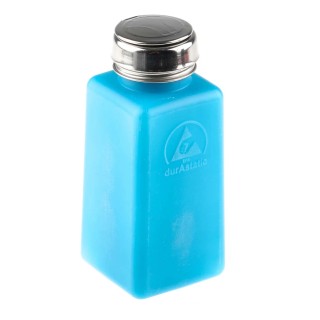 RS PRO Dissipative Bottle Dispenser Blue 240ml Non-Conductive Anti-Static ESD Compliant 798-9332