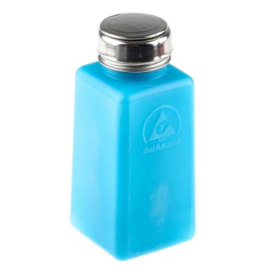 RS PRO Dissipative Bottle Dispenser Blue 240ml Non-Conductive Anti-Static ESD Compliant 798-9332