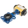 RS PRO Pneumatic Actuated Butterfly Valve Wafer/Lugged, 16 bar, Cast Iron Body, Stainless Steel Disc, Double Acting 799-8793