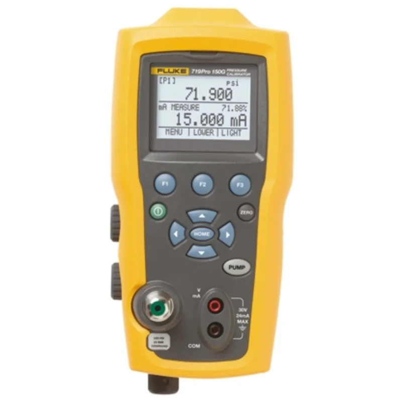 Fluke Handheld Pressure Calibrator 2 bar Maximum Pressure Measurement -0.8 bar Minimum Pressure FLK-719PRO-30G/APAC