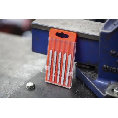 RS PRO Jigsaw Blade 24 Teeth Per Inch Metal and Wood Cutting, 75 mm High Speed Steel 799-9354