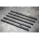 RS PRO Professional Jigsaw Blade 8 Teeth Per Inch 100 mm High Carbon Steel Wood Cutting Pack of 5 799-9351