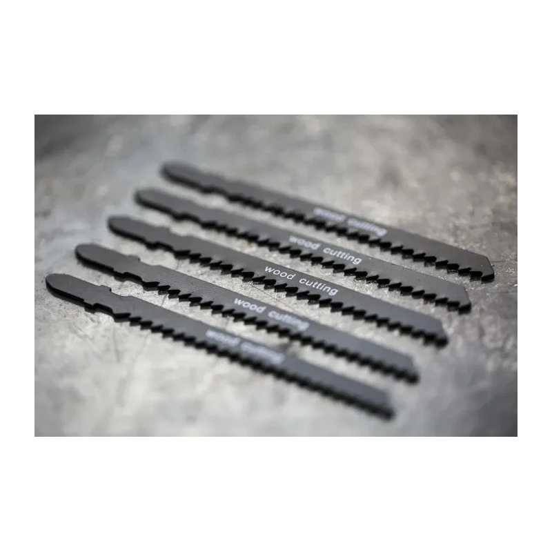 RS PRO Professional Jigsaw Blade 8 Teeth Per Inch 100 mm High Carbon Steel Wood Cutting Pack of 5 799-9351