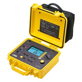 Chauvin Arnoux High Performance Insulation Tester 50 V Min, 1 kV Max, 4 TΩ Resistance, CAT III P01138902