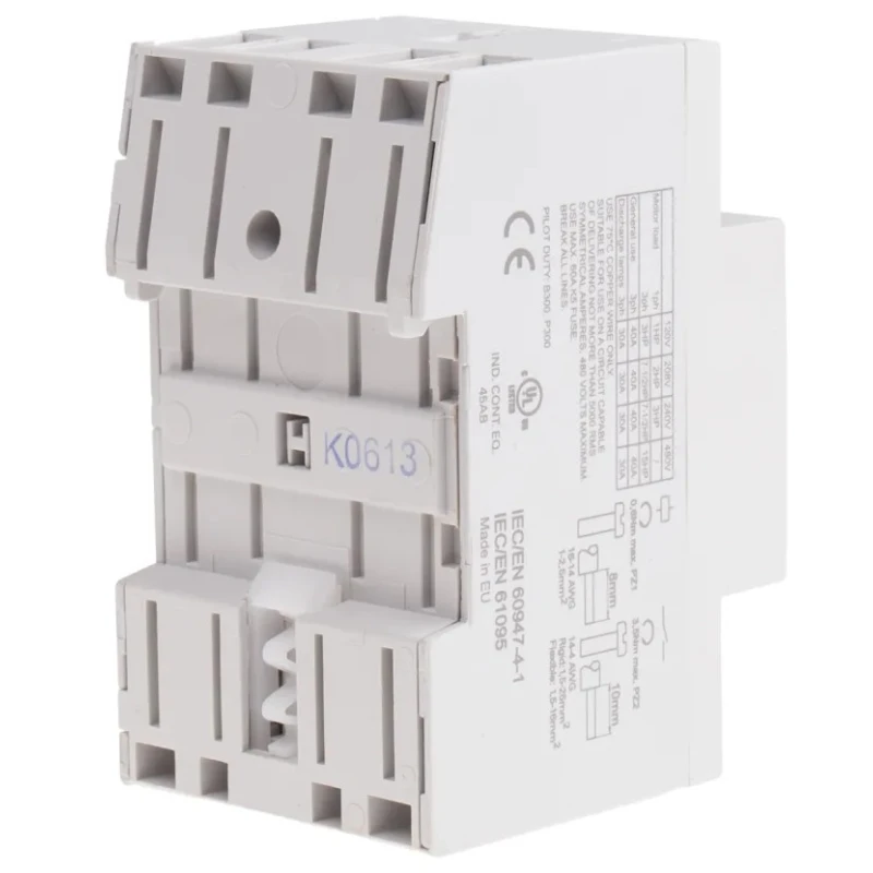 Finder 4-Pole 40A Contactor with 240V AC Coil, DIN Rail Mount, Screw Terminals 22.44.0.230.4710