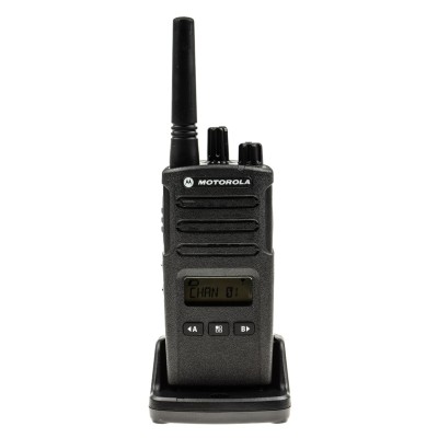 Motorola XT460 16 Channel Waterproof Handsfree Two-Way Radio with 446 MHz Frequency and 20h Battery Life 