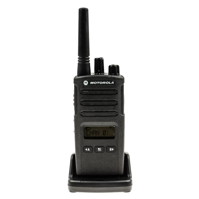 Motorola XT460 16 Channel Waterproof Handsfree Two-Way Radio with 446 MHz Frequency and 20h Battery Life 
