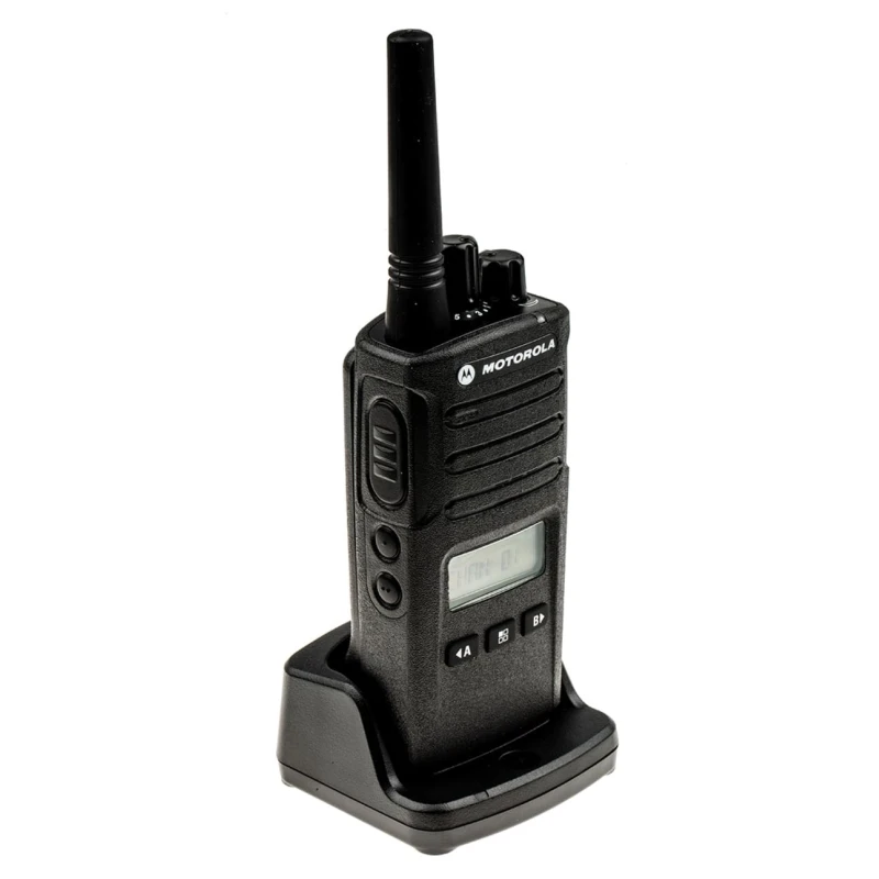 Motorola XT460 16 Channel Waterproof Handsfree Two-Way Radio with 446 MHz Frequency and 20h Battery Life 