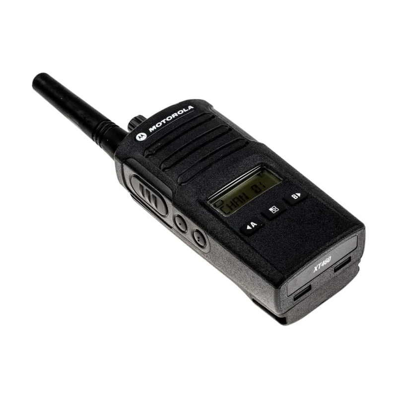 Motorola XT460 16 Channel Waterproof Handsfree Two-Way Radio with 446 MHz Frequency and 20h Battery Life 