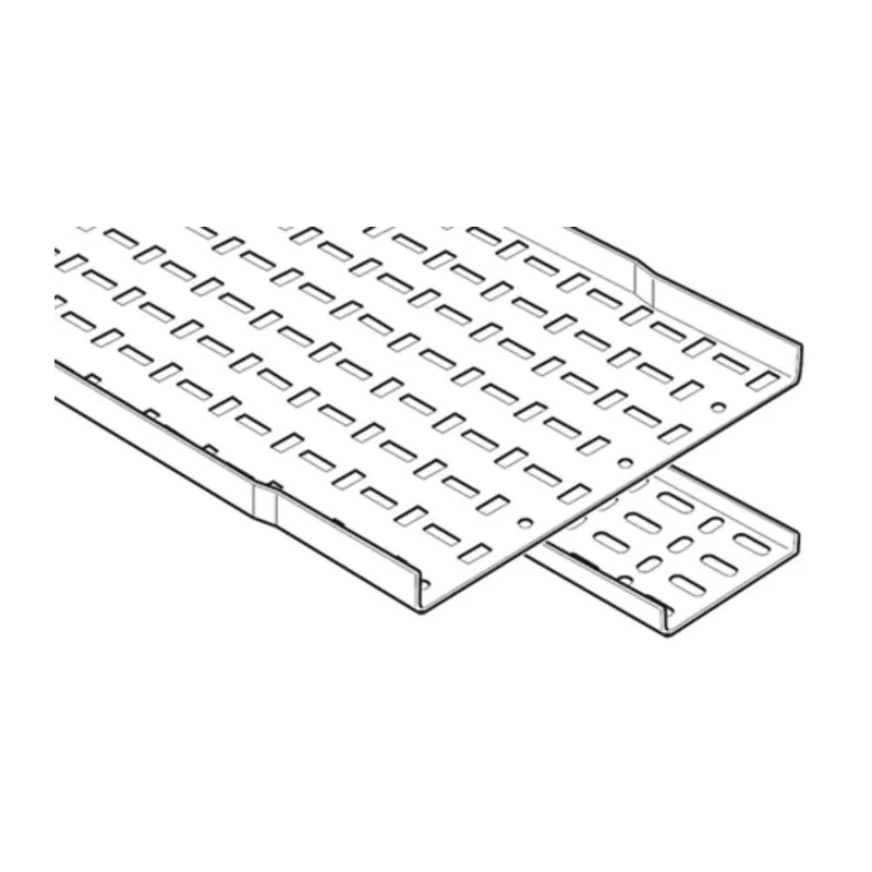 Legrand Pre-Galvanised Steel Swifts Cable Tray 3 m Length x 50 mm Width x 12 mm Depth SSL50PG