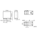 RS PRO PCB Power Relay 12V DC Coil 20A Switching Current SPDT 8004505P