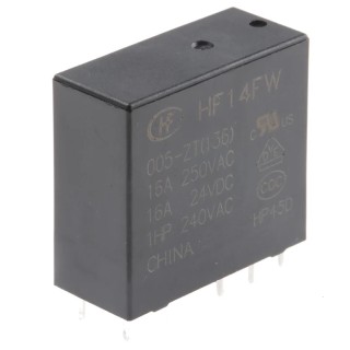 RS PRO RS PRO PCB Power Relay 5V dc Coil 20A Switching Current SPDT 800-4495