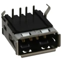 Molex Right Angle Through Hole Female 1 Port USB Type A USB Connector USB 2.0 67643-0910