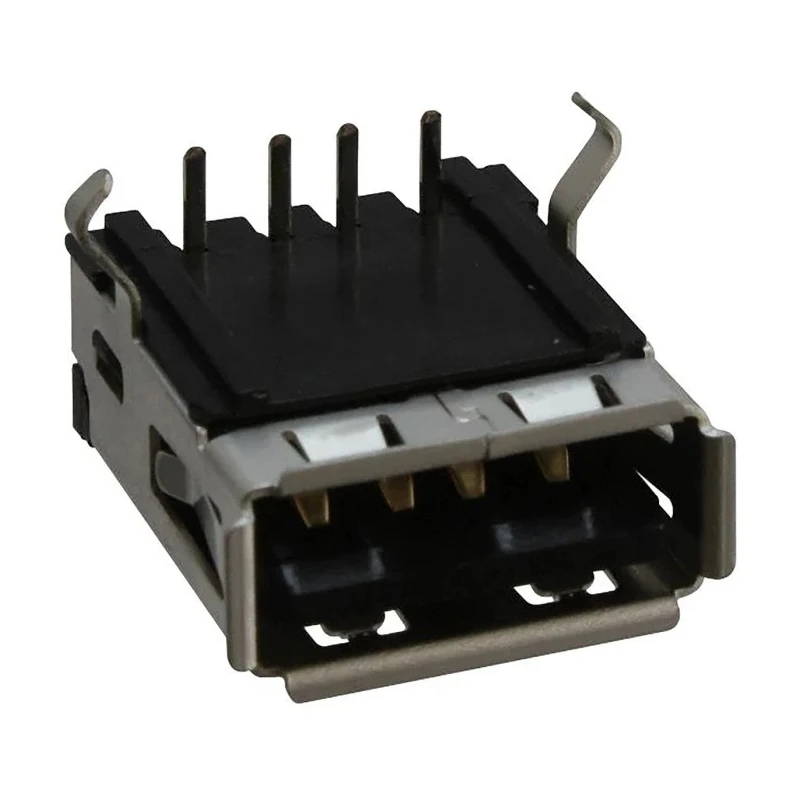 Molex Right Angle Through Hole Female 1 Port USB Type A USB Connector USB 2.0 67643-0910