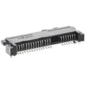 Molex Serial ATA SATA Series Right Angle Surface PCB Socket 22-Contact 1 Row 1.27 mm Pitch 47018-4001