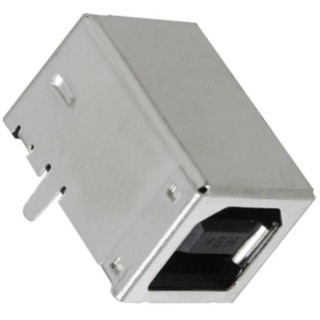 Molex Right Angle Through Hole Female 1 Port USB Type B USB Connector USB 2.0 67068-8010