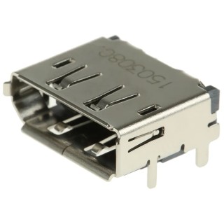 Molex DisplayPort Series Right Angle Surface PCB Socket, 20-Contact, 2 Row, 40V, 0.5 mm Pitch, Solder Termination 47272-0001