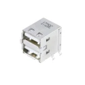 Molex Right Angle Through Hole Female 2 Port USB Type A Connector USB 2.0 67298-4090