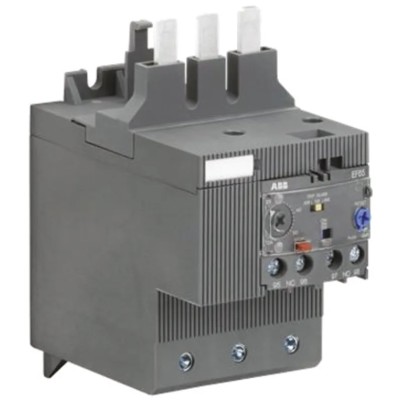 ABB EF65 Electronic Overload Relay 1 NO/1 NC, 70A F.L.C, 6A Contact Rating, 690V AC, Under Contactor Mount EF65