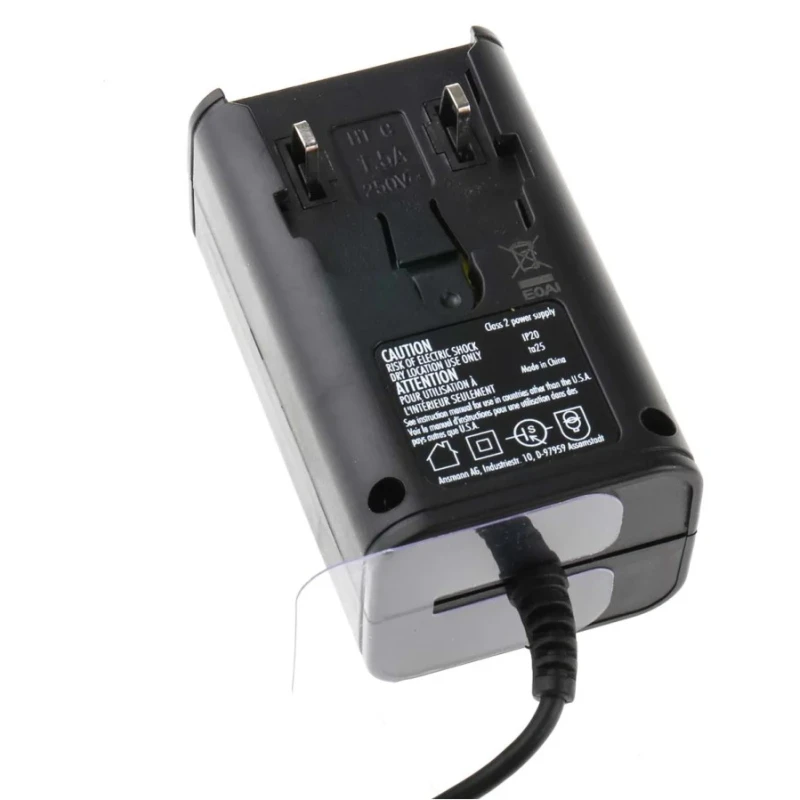 Ansmann Powerline 8 Traveller Battery Charger For 12V NiCd NiMH 500mA AA AAA Worldwide Plug 1001-0006-01