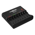 Ansmann Powerline 8 Traveller Battery Charger For 12V NiCd NiMH 500mA AA AAA Worldwide Plug 1001-0006-01