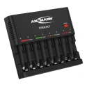 Ansmann Powerline 8 Traveller Battery Charger For 12V NiCd NiMH 500mA AA AAA Worldwide Plug 1001-0006-01