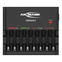Ansmann Powerline 8 Traveller Battery Charger For 12V NiCd NiMH 500mA AA AAA Worldwide Plug 1001-0006-01