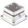 HARTING Han-Yellock Range Heavy Duty Power Connector Hood Bulkhead Mount Die Cast Zinc IP65 IP67 11200030300