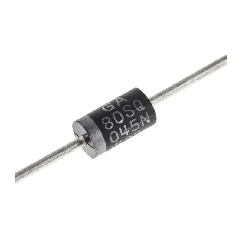 onsemi Schottky Diode 45 V 8 A Through Hole DO-201AD 2-Pin 80SQ045NRLG