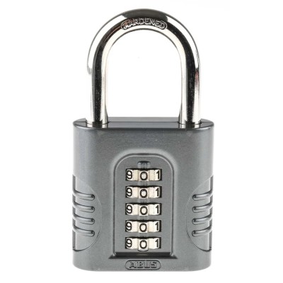 ABUS Combination Padlock Zinc Weatherproof 10 mm Shackle Diameter 41 mm Shackle Length 63 mm Body Width 158/65