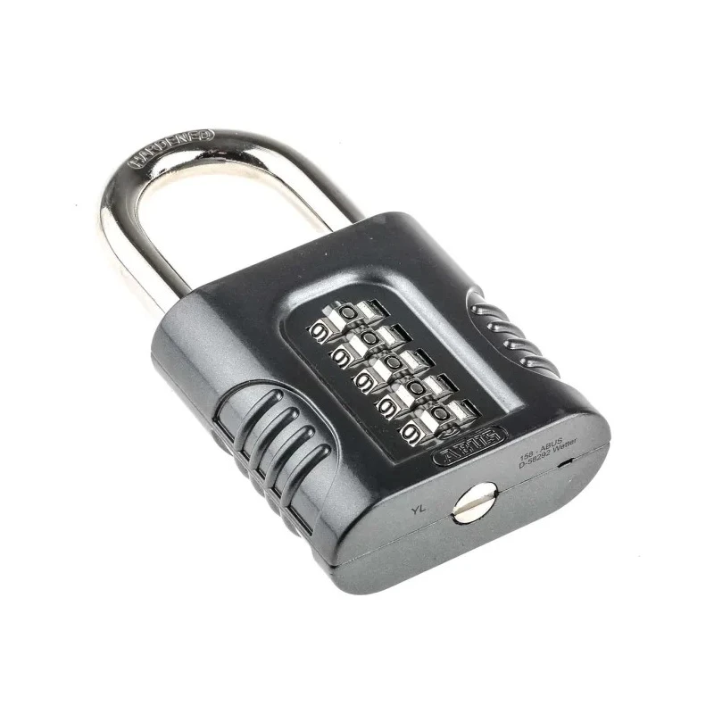 ABUS Combination Padlock Zinc Weatherproof 10 mm Shackle Diameter 41 mm Shackle Length 63 mm Body Width 158/65