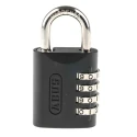 ABUS Steel Combination Padlock Weatherproof 6 mm Shackle Diameter 45 mm Body 158KC/45 AP4050