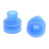 Delphi Automotive Connector Seal Cable Seal Silicone Housing Grey 7.5x7.5x7.25mm 15324981