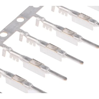 Delphi Metri-Pack 150 Male Pin Contact Crimp Terminal 26mm Length 2.5mm Diameter 12059894
