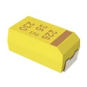 KEMET 100nF MnO2 Solid Electrolyte Tantalum Capacitor 35V DC Surface Mount 