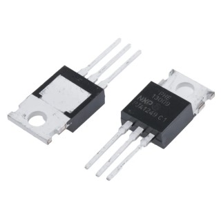 WeEn Semiconductors Co., Ltd Bipolar Transistor NPN 12A 700V TO-220 3-Pin PHE13009,127