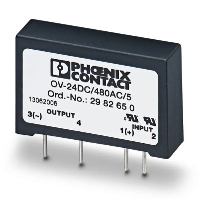 Phoenix Contact OV Series Solid State Relay PCB Mount 24 V DC Load 2982650