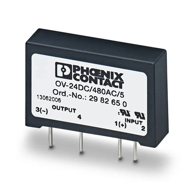Phoenix Contact OV Series Solid State Relay PCB Mount 24 V DC Load 2982650