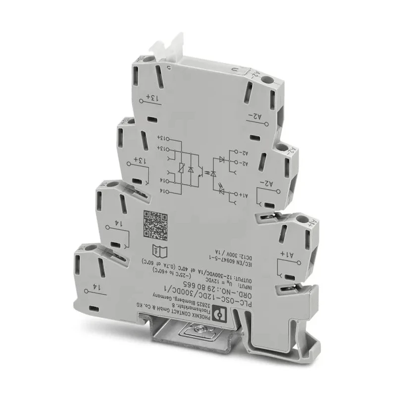 Phoenix Contact Solid State Interface Relay 12V DC Input, 300 V DC Output DIN Rail Screw Terminal 2980665