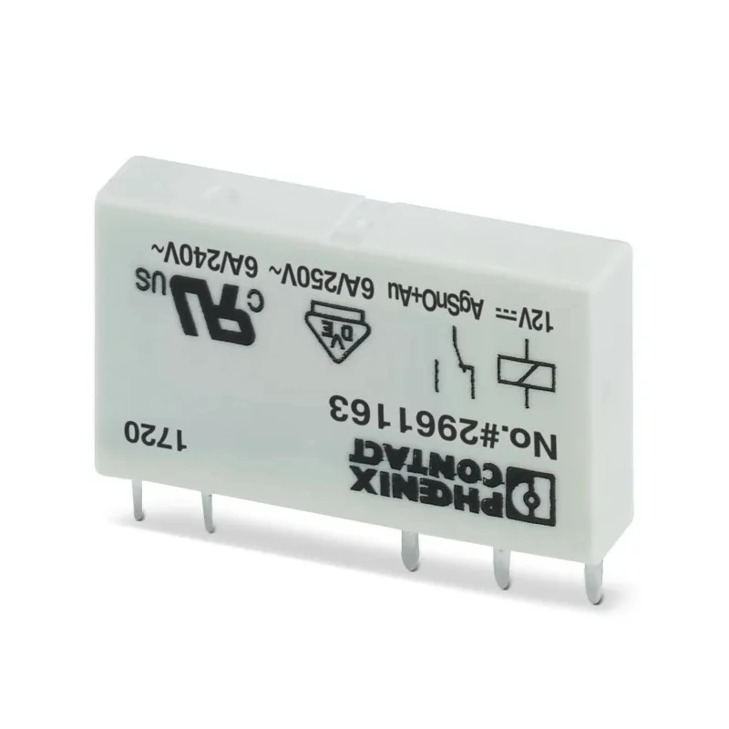 Phoenix Contact PCB Power Relay, 12V DC Coil, 10mA Switching Current, SPDT Contact Configuration 2961163