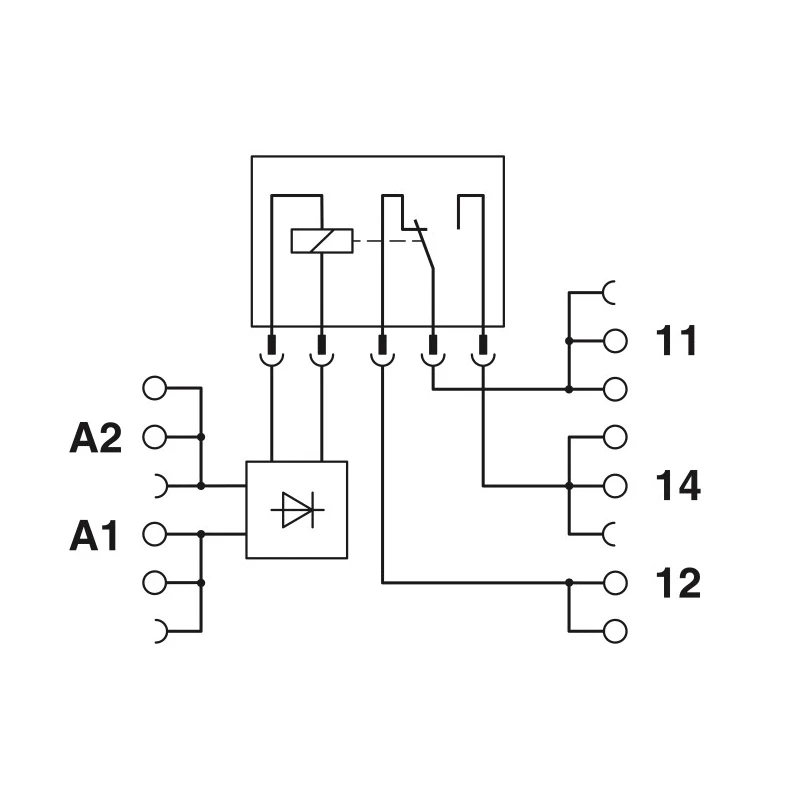 Phoenix Contact Interface Relay Module, SPDT 10A Silver Alloy Contacts, DIN Rail Mount, 24V DC Coil, 18mA Coil 2900291