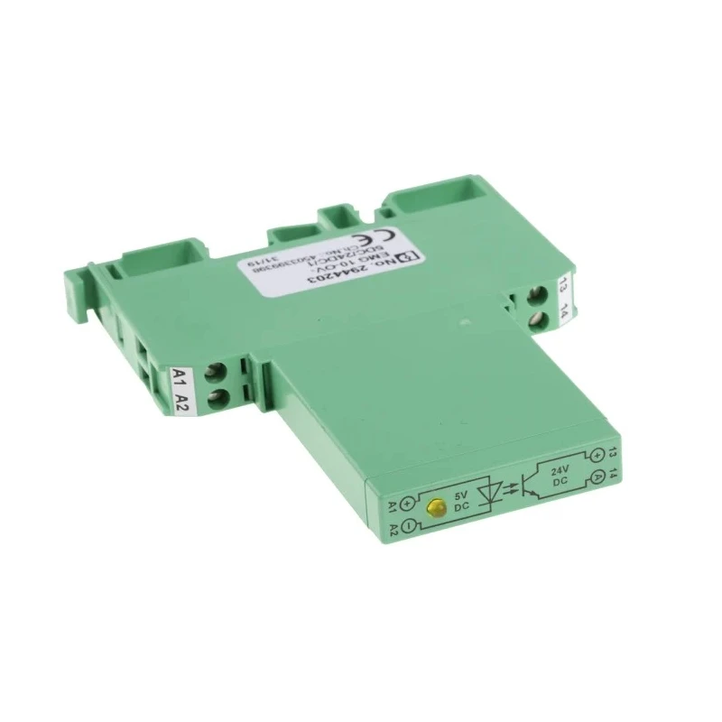 Phoenix Contact Solid State Interface Relay DIN Rail Mount EMG 10-OV- 5DC/24DC/1 2944203